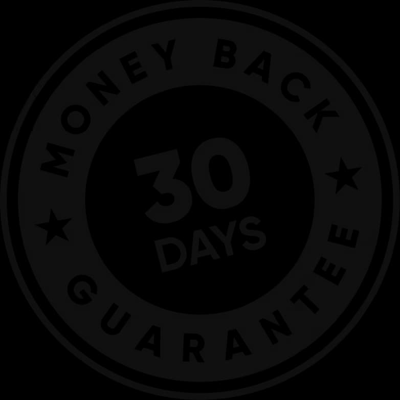 30 Days Money Back Guarantee